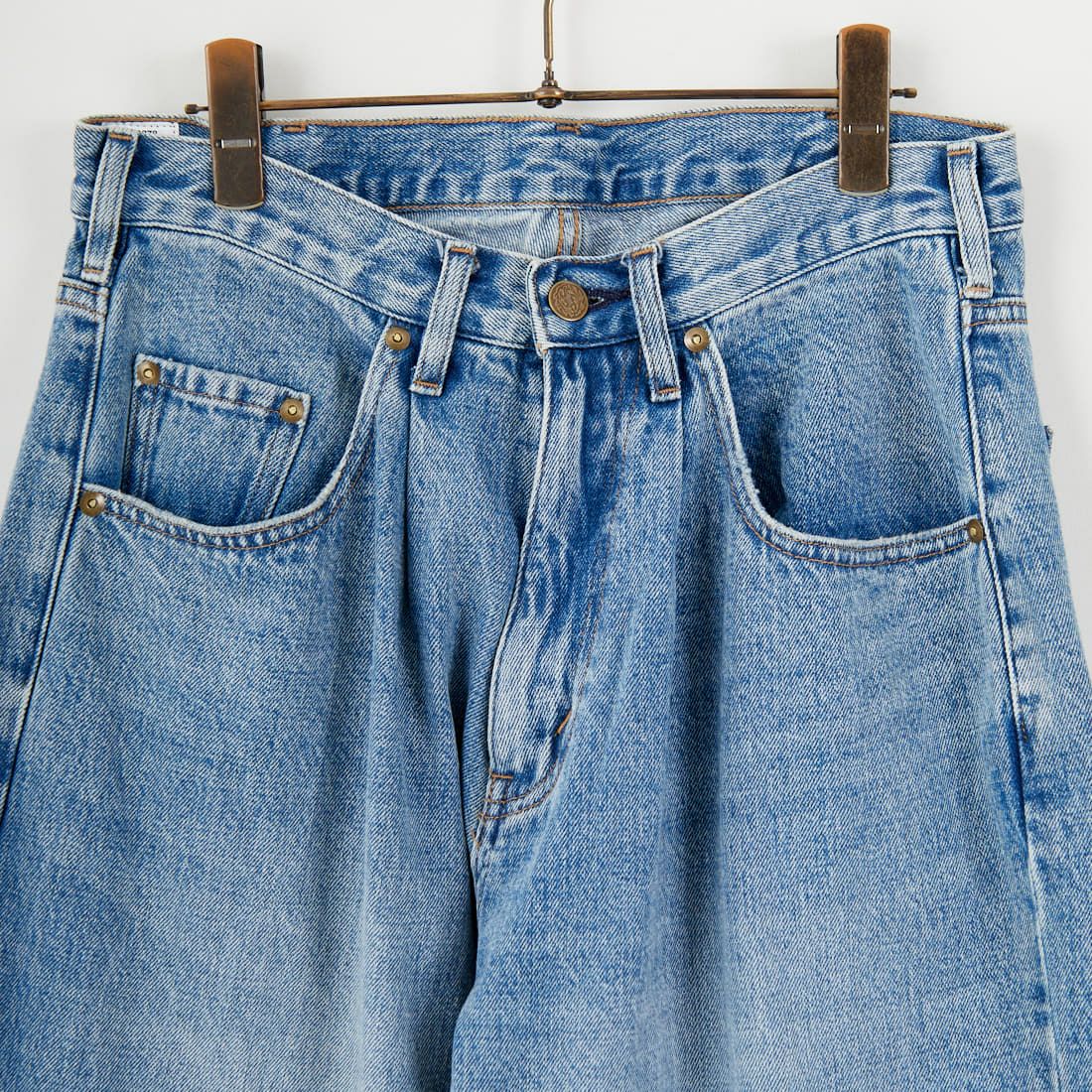 GUNG HO [ガンホー] デニムバギーパンツ [GH5S013D] LIGHT BLUE