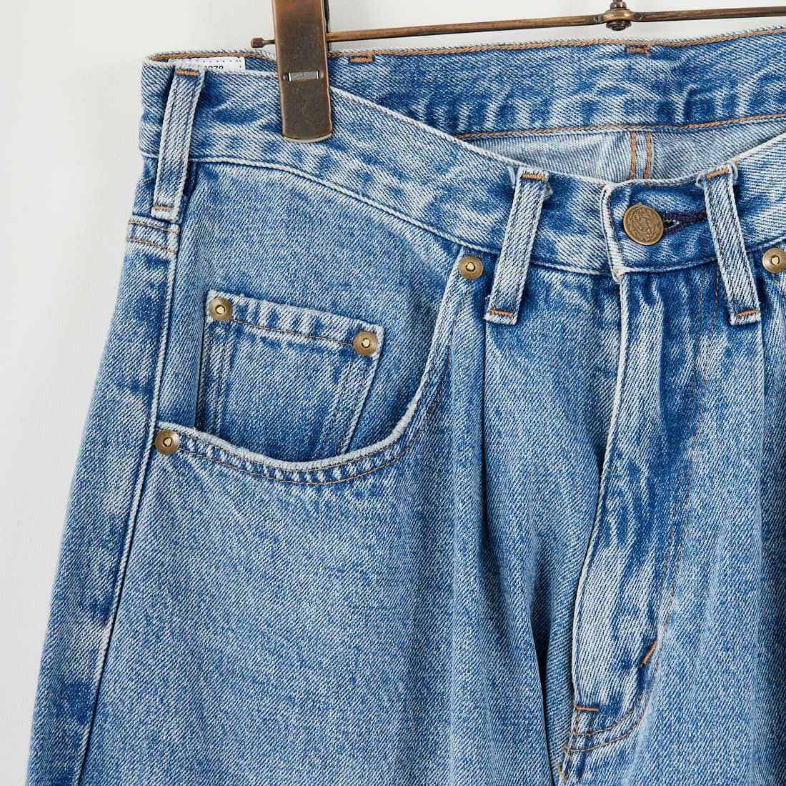 GUNG HO [ガンホー] デニムバギーパンツ [GH5S013D] LIGHT BLUE