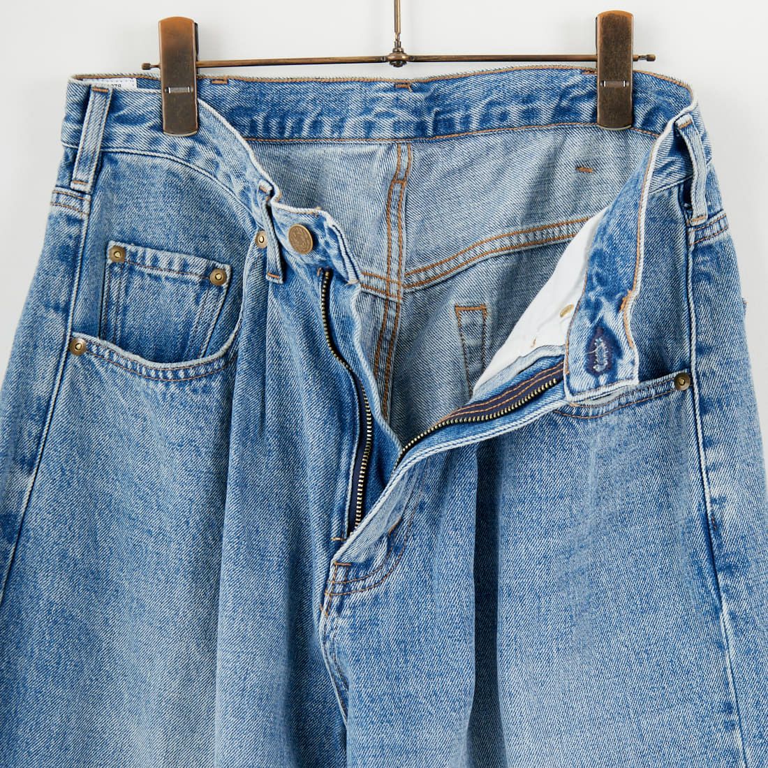 GUNG HO [ガンホー] デニムバギーパンツ [GH5S013D] LIGHT BLUE