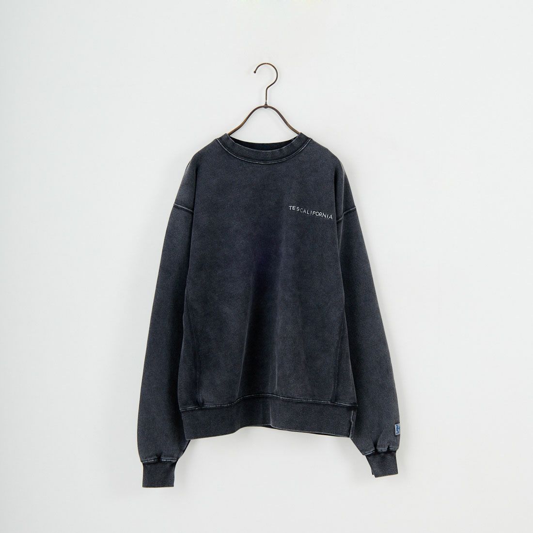 The Endless Summer [エンドレスサマー] バンダナ刺繍 ピグメントビッグスウェット [C-25774304] 01 BLACK