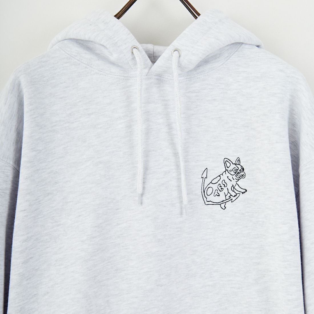 The Endless Summer [エンドレスサマー] バンダナ刺繍 ビッグスウェットパーカー [C-25774301] 06 OATMEAL