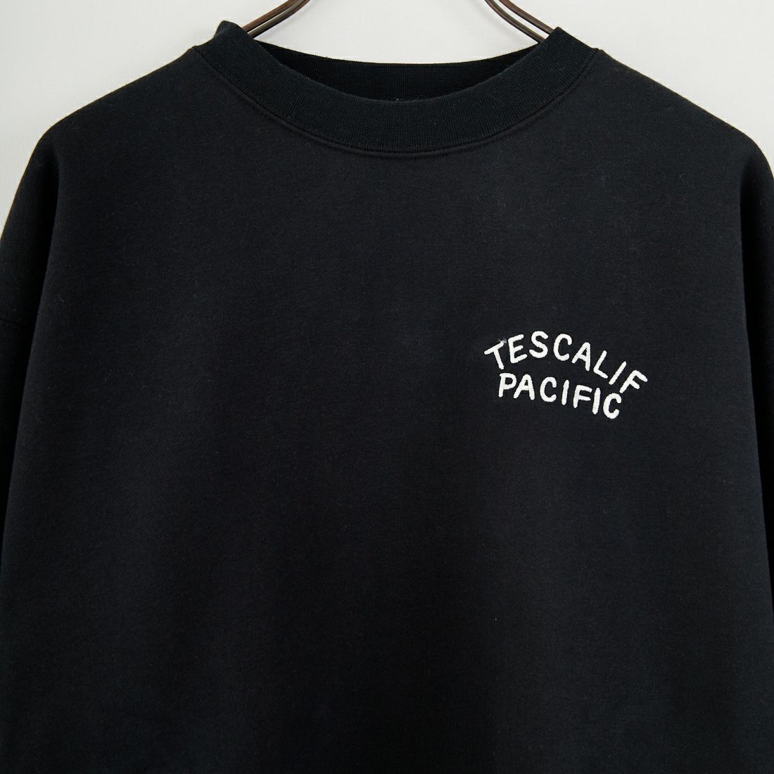 The Endless Summer [エンドレスサマー] 60s ローラーダービーロゴ刺繍 クルーネックスウェット [C-25774302] 01 BLACK