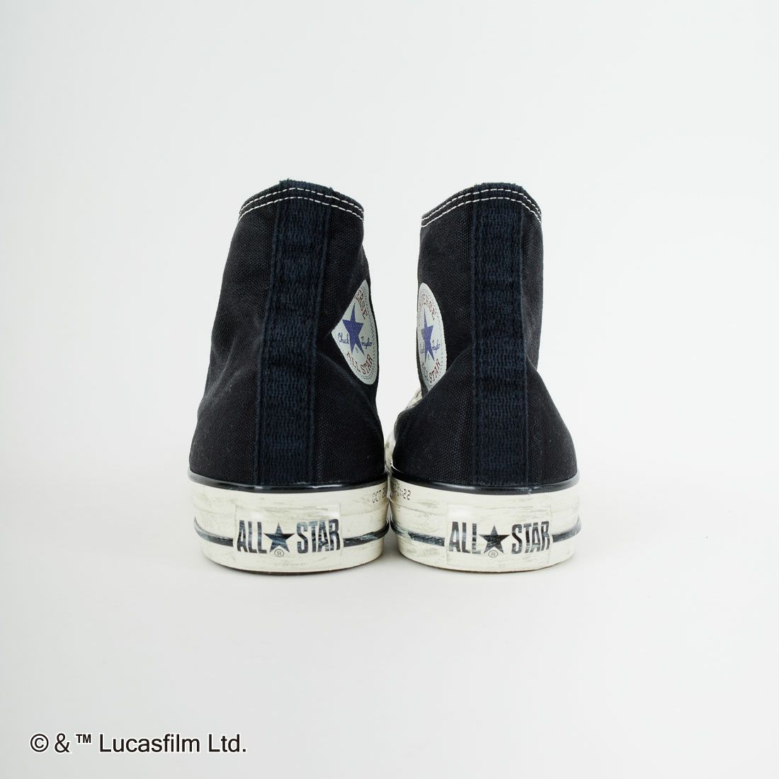 CONVERSE [コンバース] オールスター エイジド MT HI / バック・トゥ・ザ・フューチャー [AS-AGED-MT-HI-BACK-T] ﾌﾞﾗｯｸ