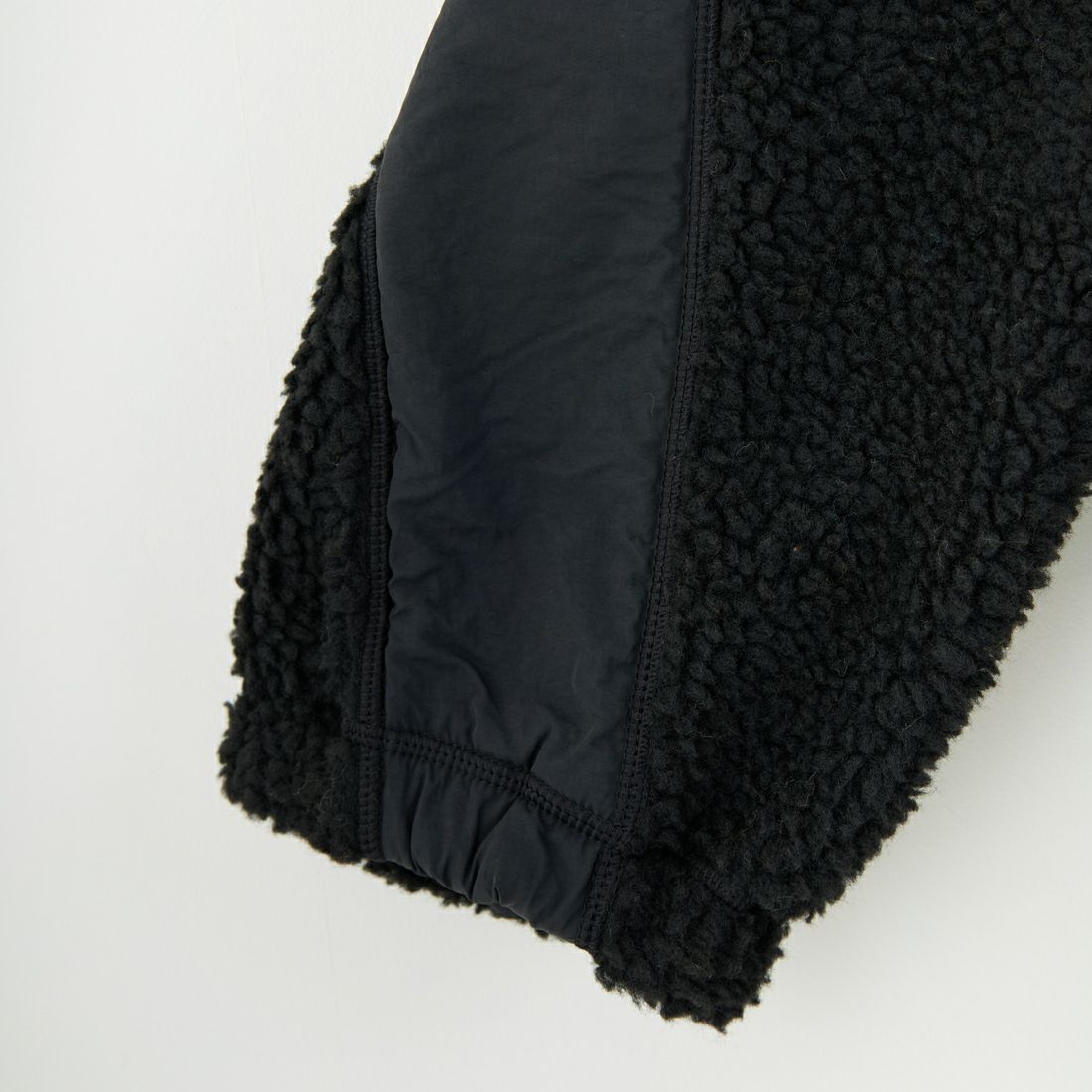 NANGA [ナンガ] ボアフリースフルジップパーカー [N2530-1P117D] BLK