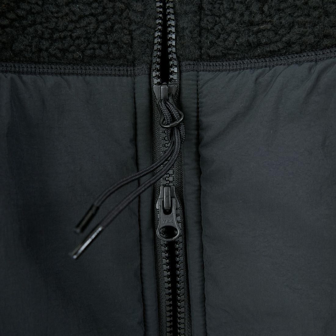 NANGA [ナンガ] ボアフリースフルジップパーカー [N2530-1P117D] BLK