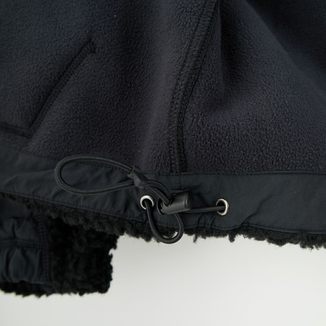 NANGA [ナンガ] ボアフリースフルジップパーカー [N2530-1P117D] BLK