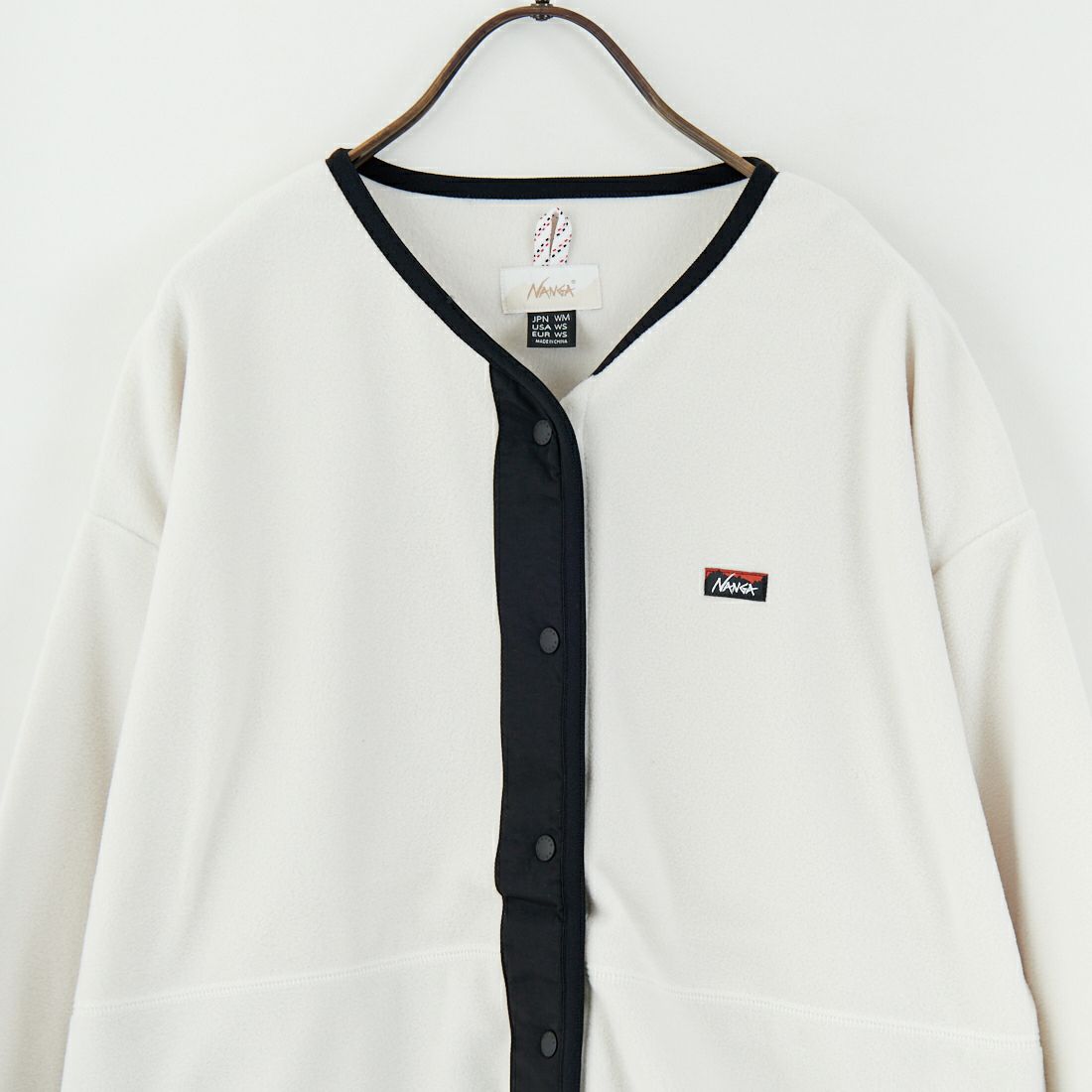 NANGA [ナンガ] エアウォーム フリースカーディガン [N2531-1P113B] IVO