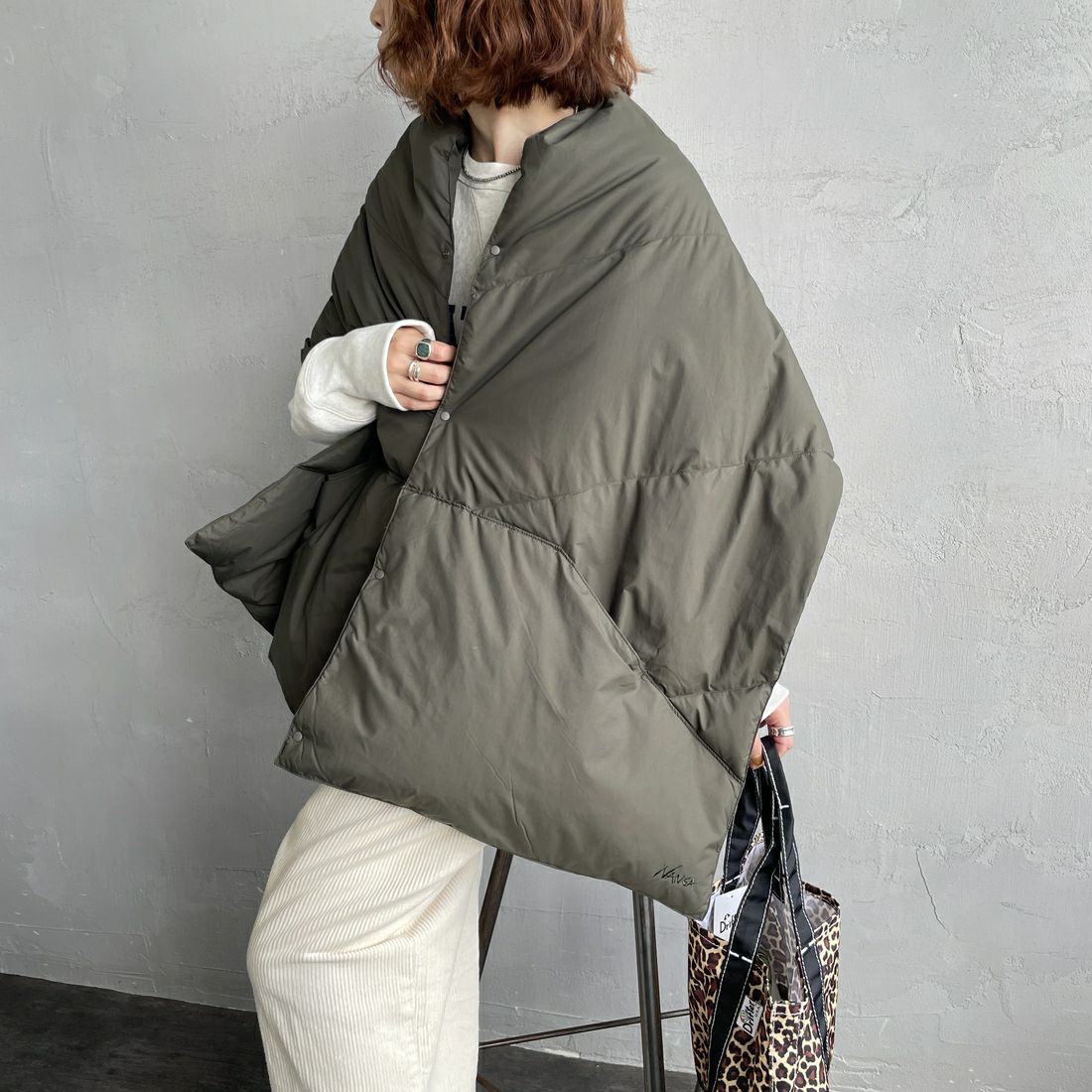 KHA&&モデル身長：158cm 着用サイズ：F&&