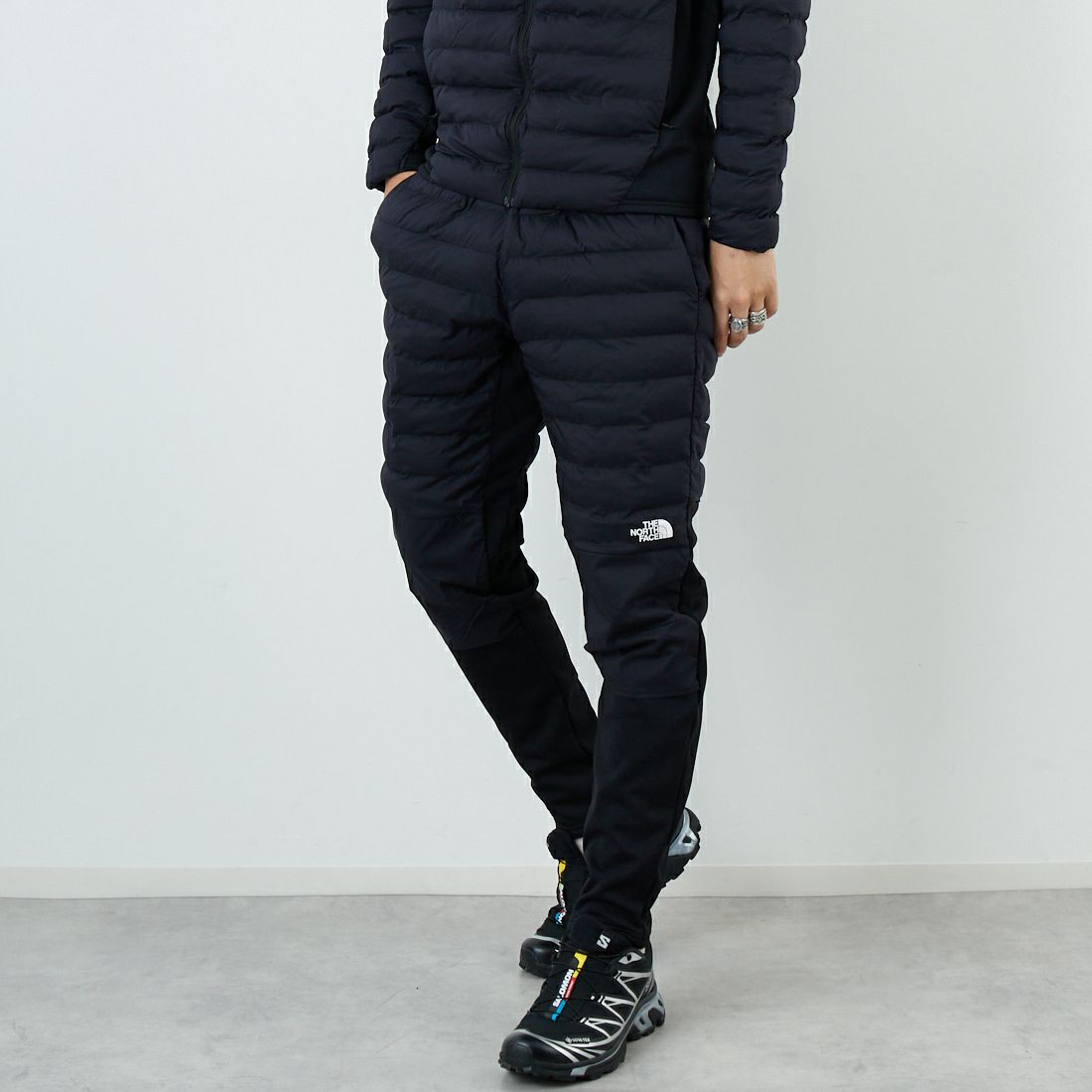 THE NORTH FACE [ザ ノースフェイス] レッドランロングパンツ [NY82578] K &&モデル身長：179cm 着用サイズ：L&&