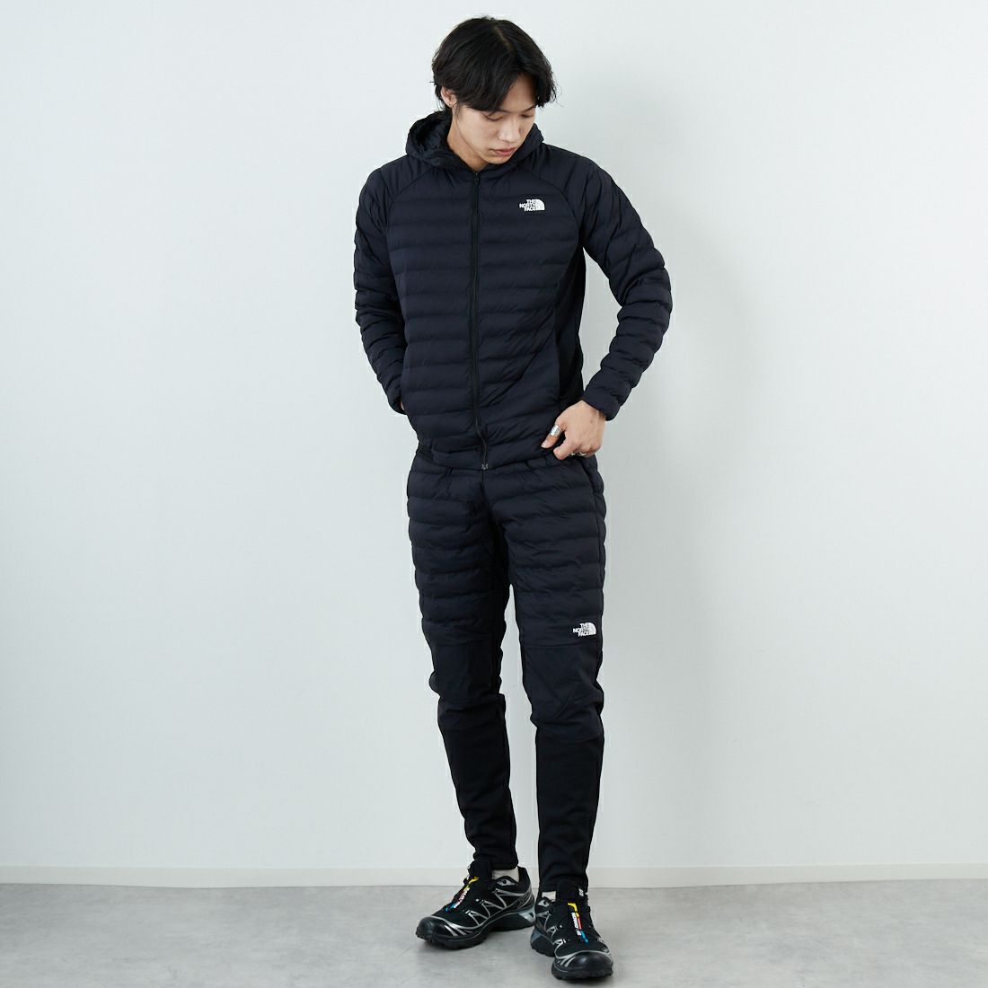 THE NORTH FACE [ザ ノースフェイス] レッドランロングパンツ [NY82578] K &&モデル身長：179cm 着用サイズ：L&&