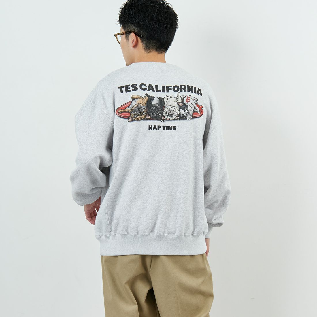 GRAY&&モデル身長：168cm 着用サイズ：L&&