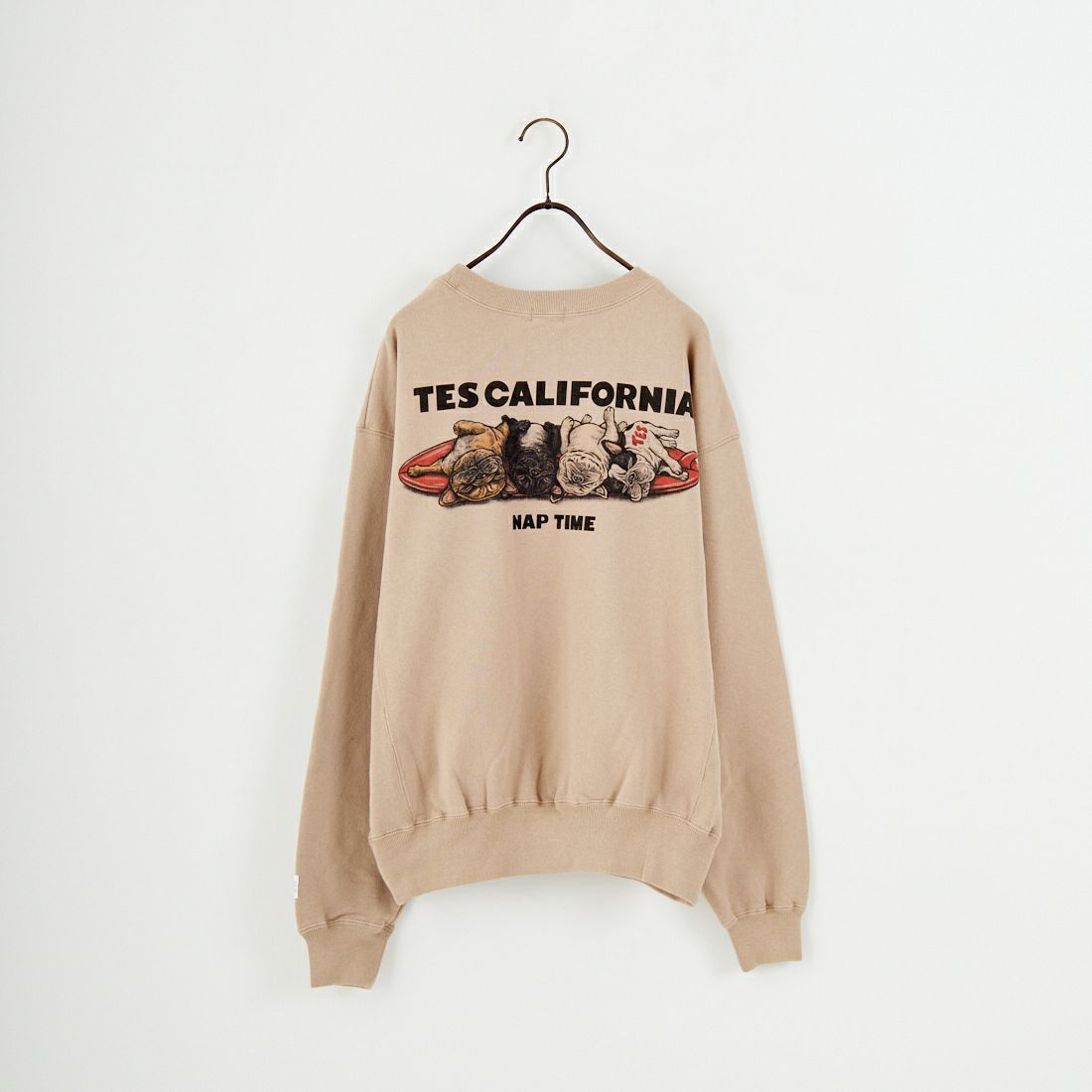 The Endless Summer [エンドレスサマー] 別注 NAP TIME クルーネックスウェット [FH-25774502-JF] BEIGE