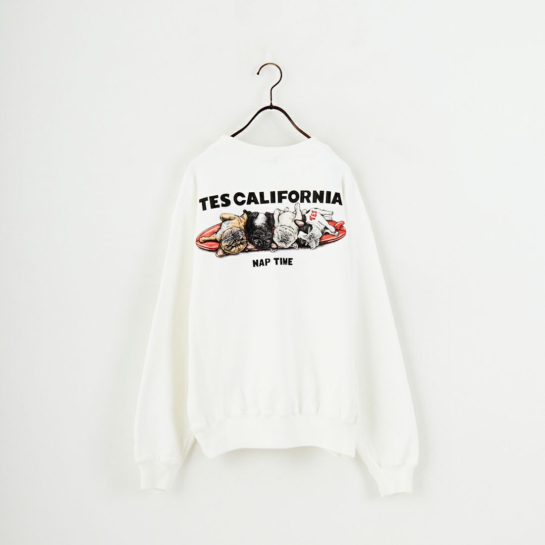 The Endless Summer [エンドレスサマー] 別注 NAP TIME クルーネックスウェット [FH-25774502-JF] WHITE