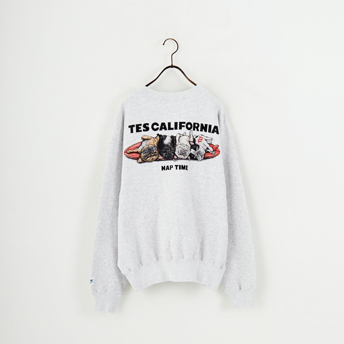The Endless Summer [エンドレスサマー] 別注 NAP TIME クルーネックスウェット [FH-25774502-JF] GRAY