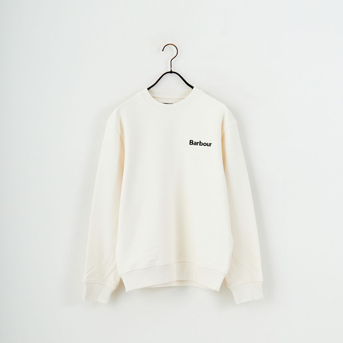 Barbour [バブアー] Allenby ワンポイントロゴスウェット [MOL0721] WH32