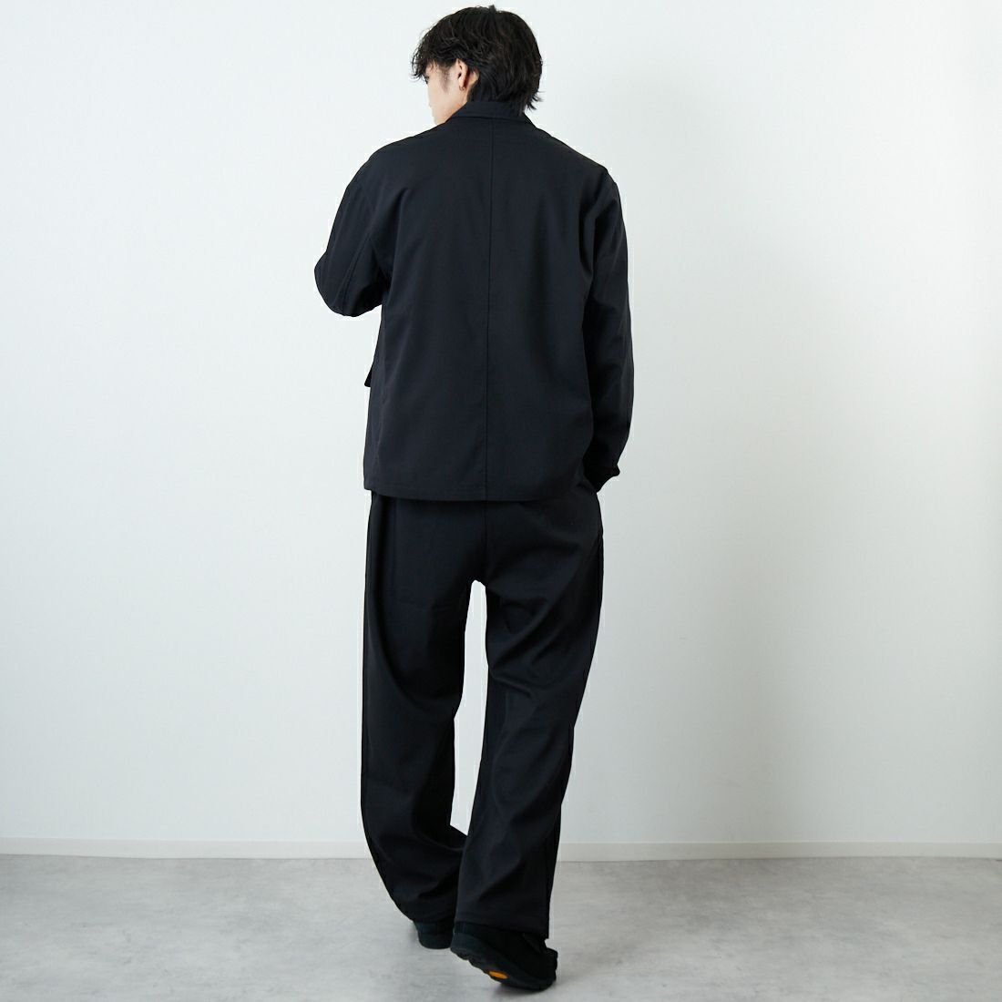 PERS PROJECTS [パースプロジェクト] 別注 テーラードジャケット [25FW-16093-JF]BLACK &&モデル身長：179cm 着用サイズ：2&&