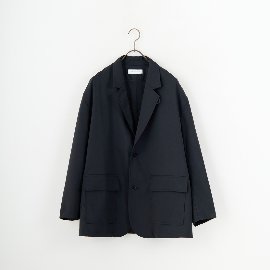 PERS PROJECTS [パースプロジェクト] 別注 テーラードジャケット [25FW-16093-JF]BLACK