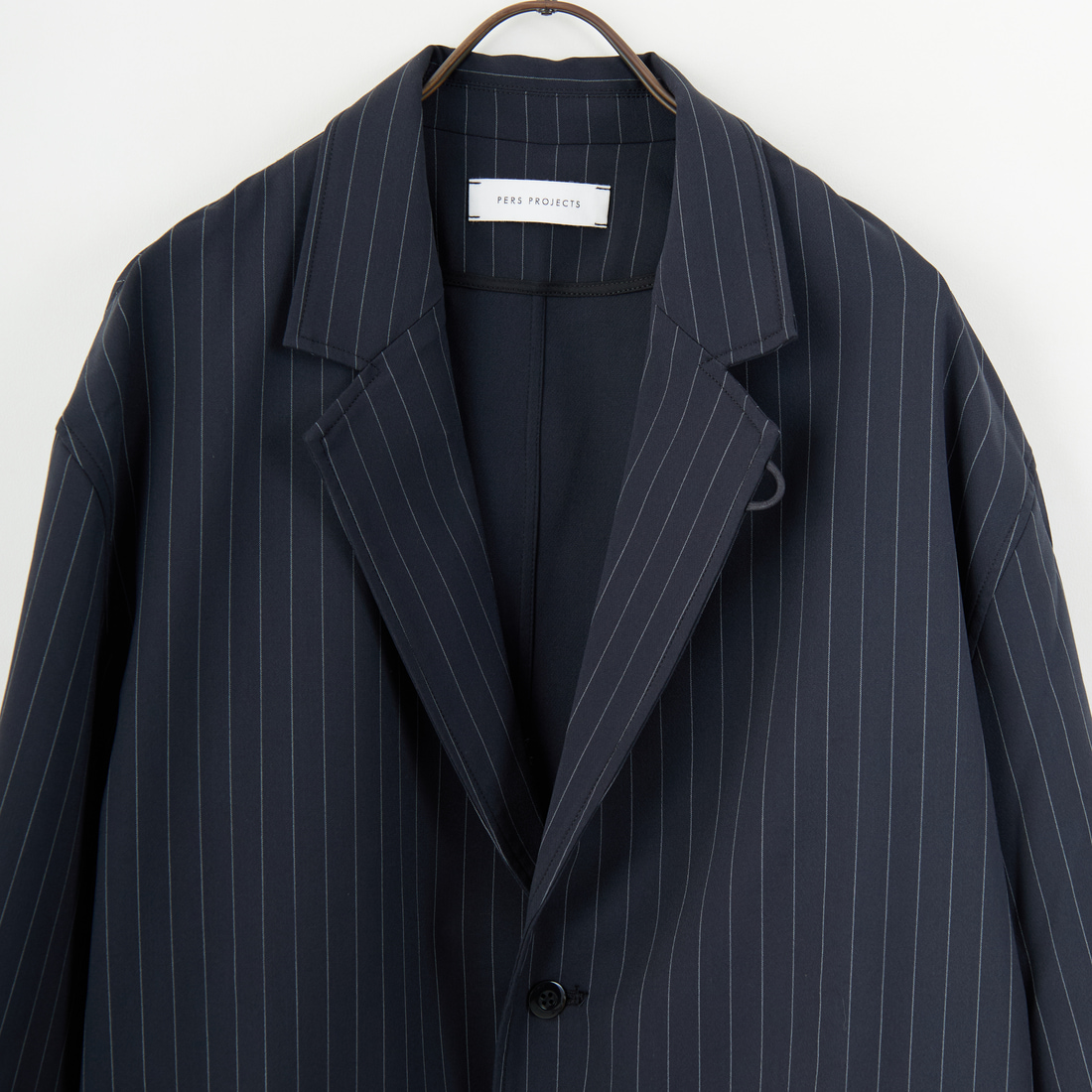 PERS PROJECTS [パースプロジェクト] 別注 テーラードジャケット [25FW-16093-JF] NAVY ST