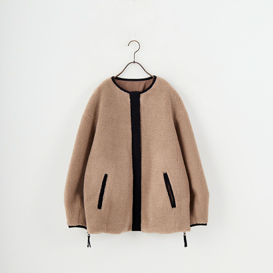 Jeans Factory Clothes [ジーンズファクトリークローズ] サイドファスナー リバーシブルボアジャケット [157216] 16 ﾓｶ