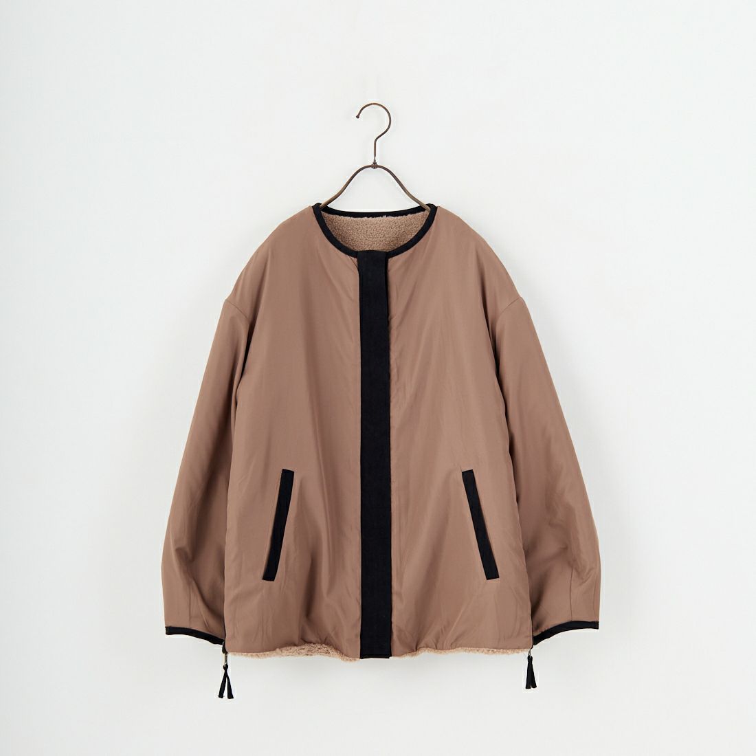 Jeans Factory Clothes [ジーンズファクトリークローズ] サイドファスナー リバーシブルボアジャケット [157216] 16 ﾓｶ