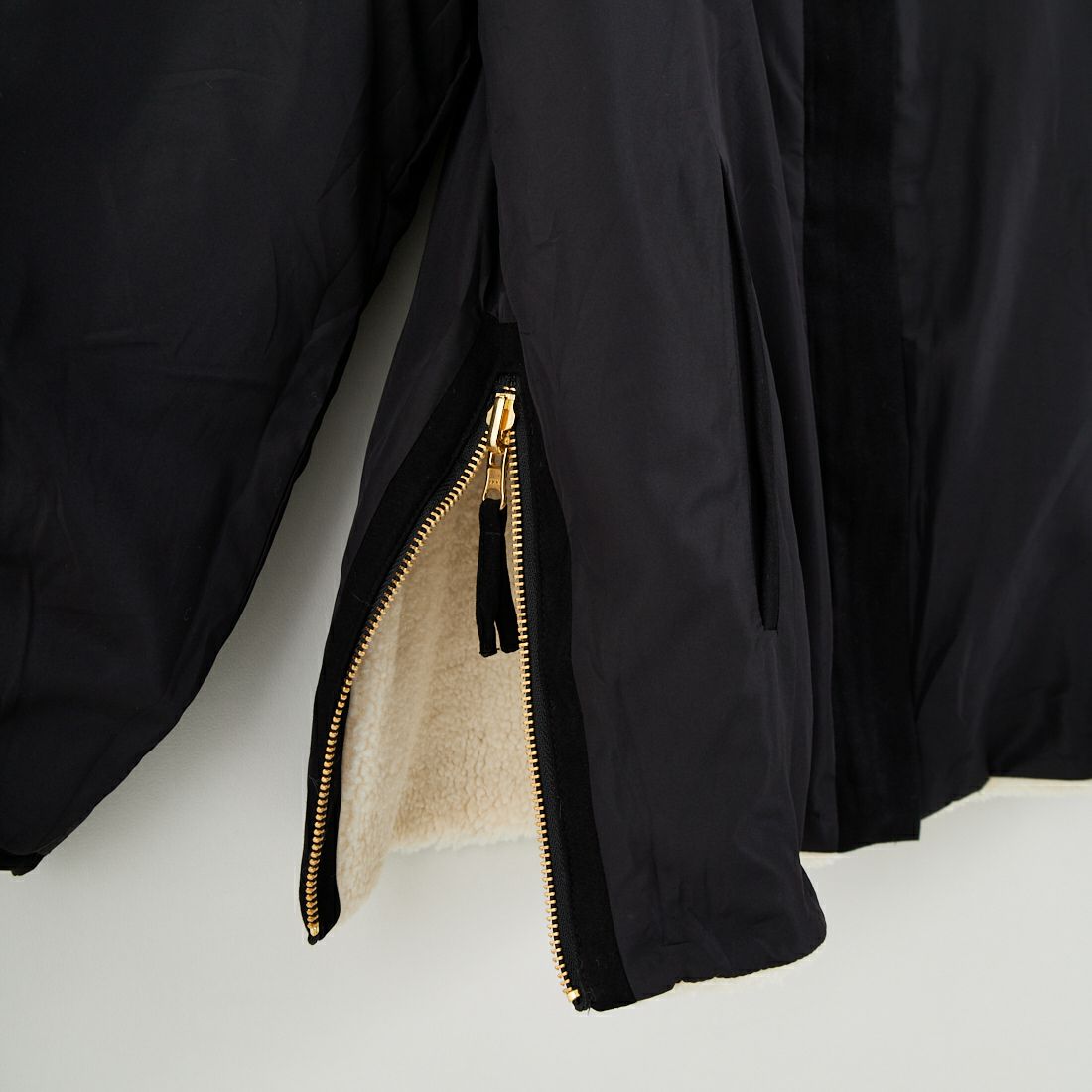 Jeans Factory Clothes [ジーンズファクトリークローズ] サイドファスナー リバーシブルボアジャケット [157216] 01 ｵﾌﾎﾜｲﾄ