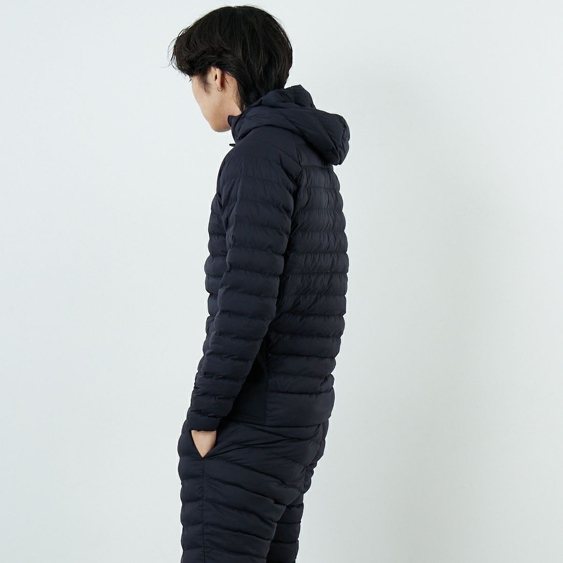 THE NORTH FACE [ザ ノースフェイス] レッドランフーディ [NY82576] K &&モデル身長：179cm 着用サイズ：M&&