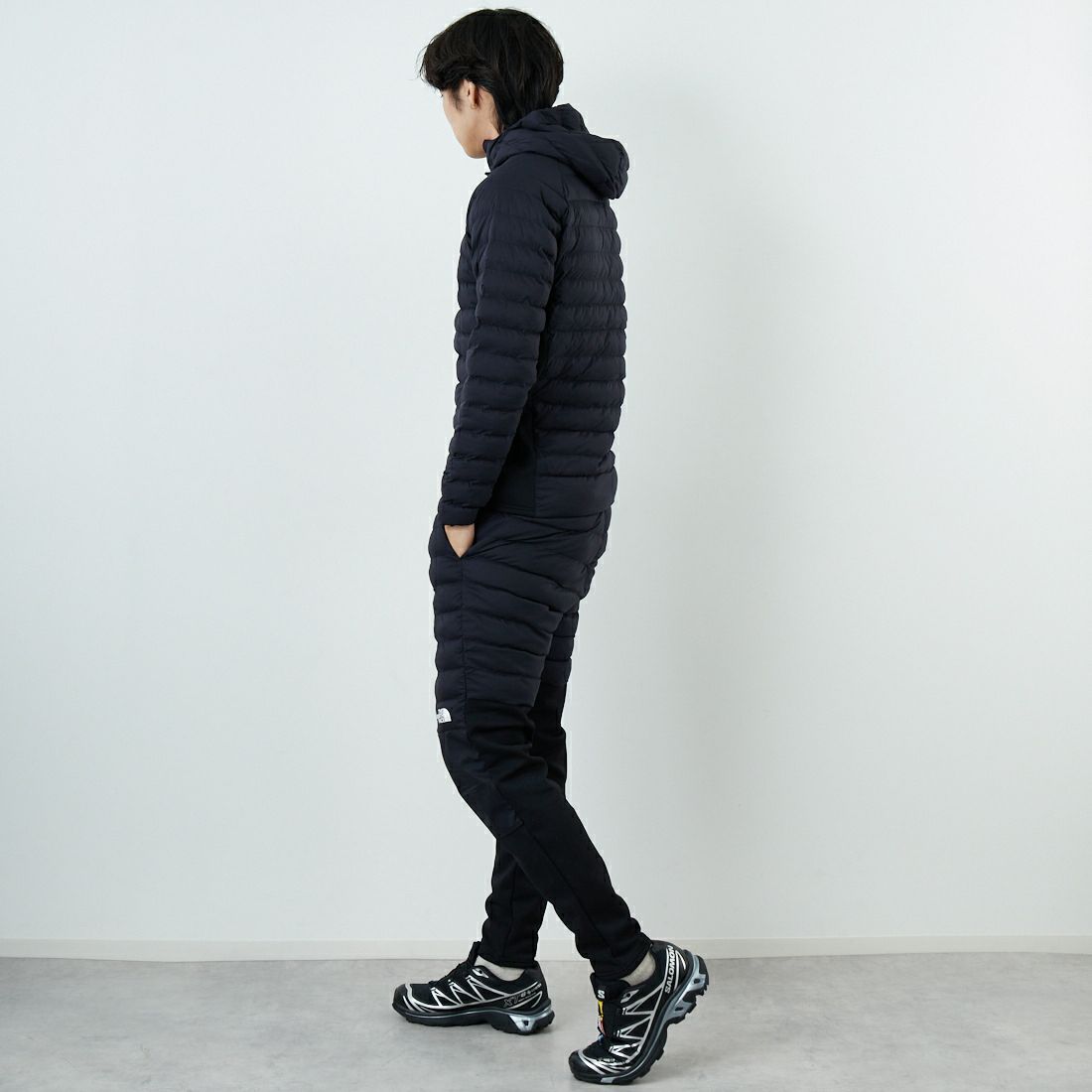 THE NORTH FACE [ザ ノースフェイス] レッドランフーディ [NY82576] K &&モデル身長：179cm 着用サイズ：M&&