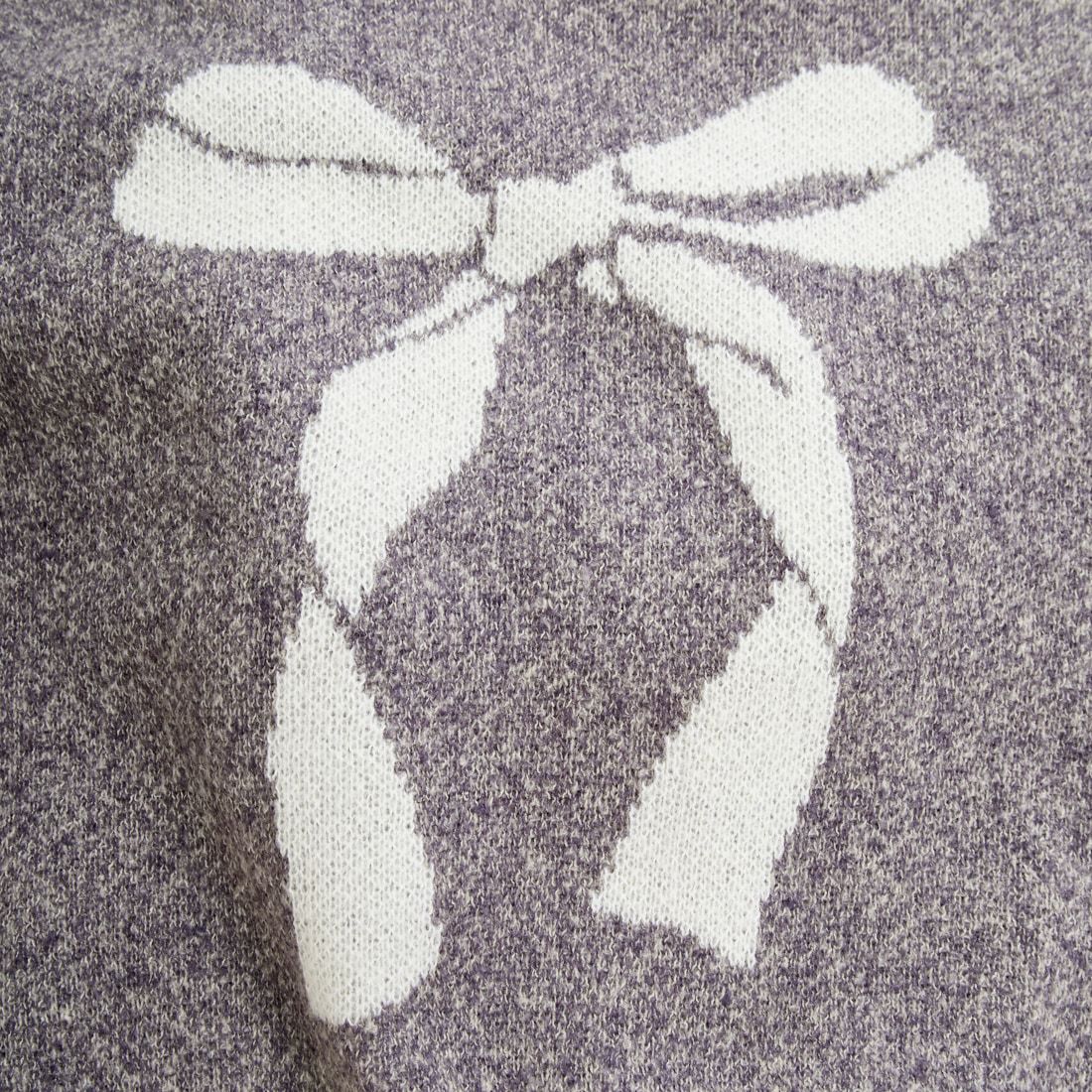 Noir Fabrik [ヌワールファブリック] アソートジャガードニットプルオーバー [NF25131043] 06 T.GRAY