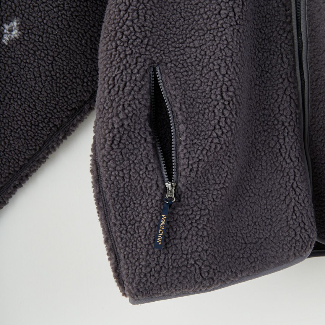 PENDLETON [ペンドルトン] ジップボアフーディ [5475-1025] 75 S.GRAY