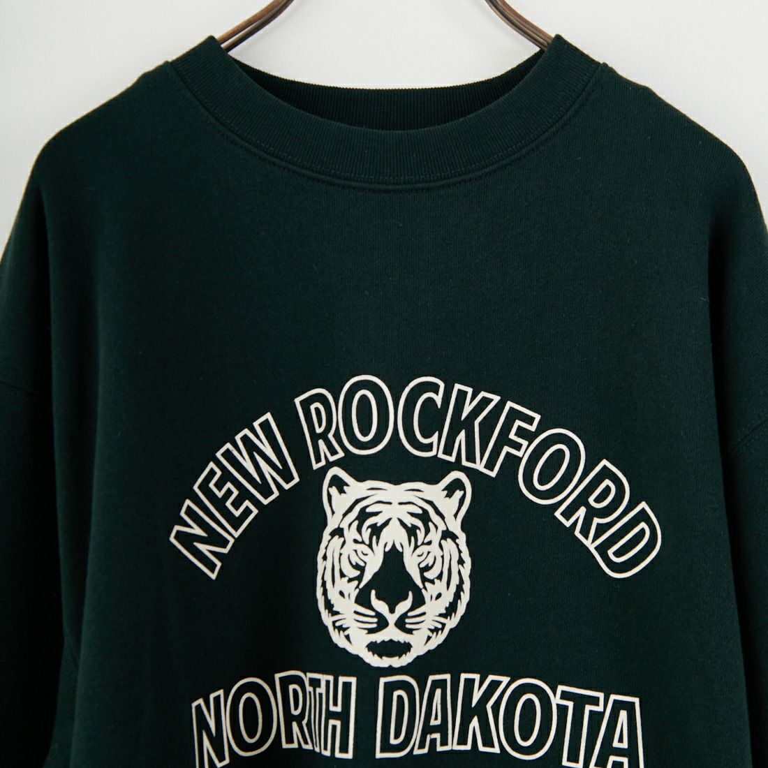 SCREEN STARS [スクリーンスターズ] 別注 アニマルカレッジ カットオフスウェット [2523-IN1-JF] MOSS GREEN