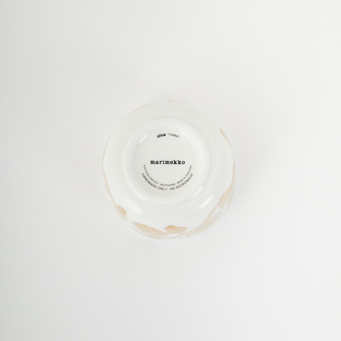 marimekko [マリメッコ] Tiara ボウル [52259-4-74549] 05 ｺﾞｰﾙﾄﾞ