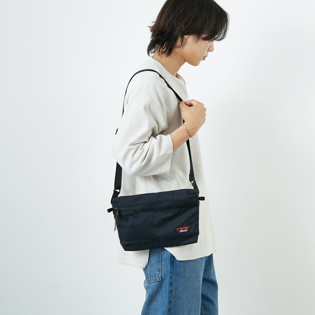 NANGA [ナンガ] オーロラテックスサコッシュ [NA2441-3A199] BLK