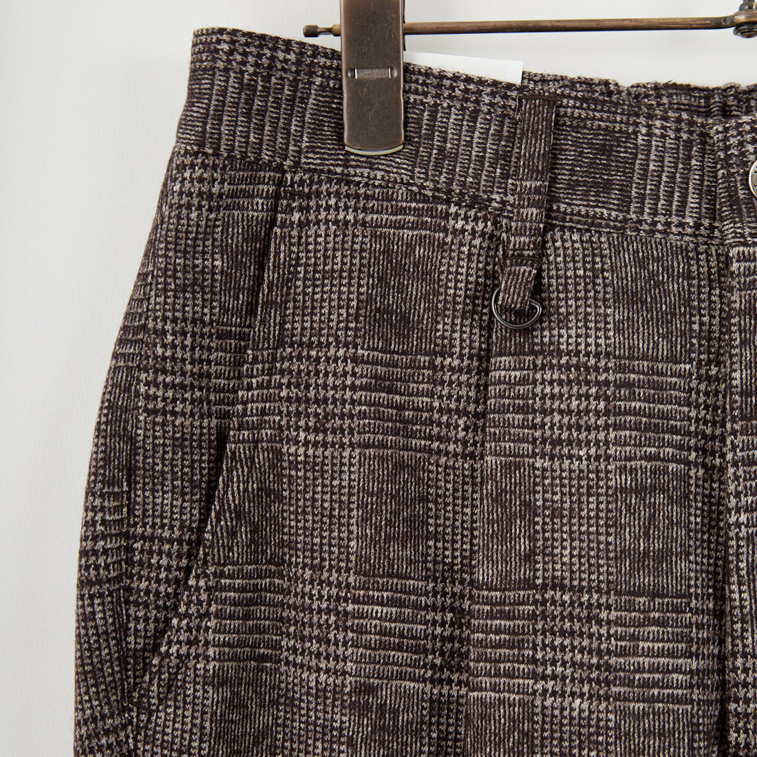 Jeans Factory Clothes [ジーンズファクトリークローズ] ウールジャージー1Pイージーパンツ [JFC-254-039] 54G BRNｸﾞﾚ