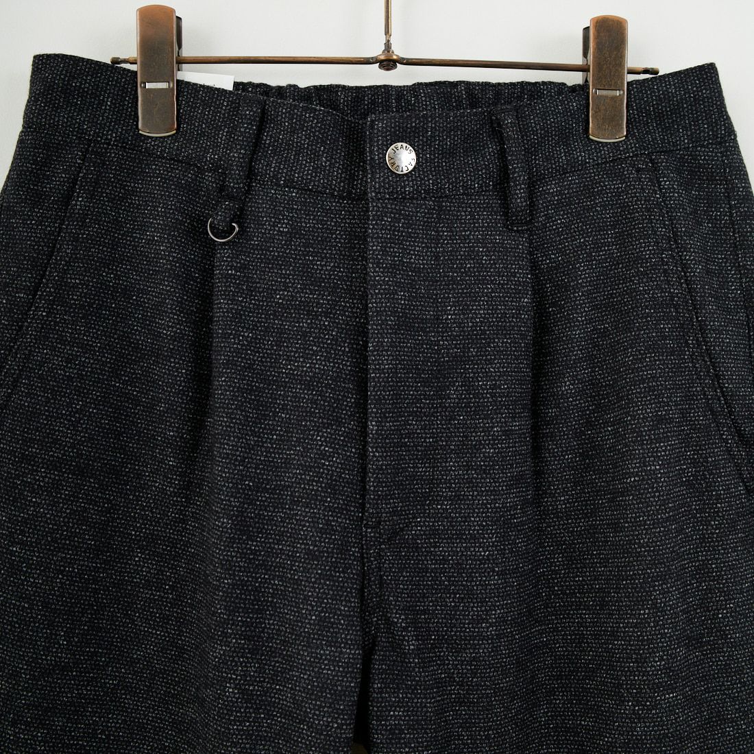 Jeans Factory Clothes [ジーンズファクトリークローズ] ウールジャージー1Pイージーパンツ [JFC-254-039] 61D BLKﾄﾞﾋ