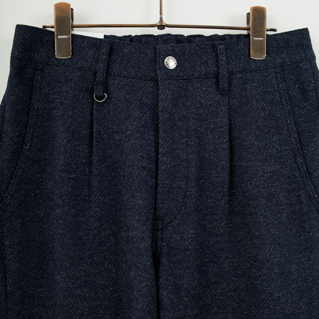 Jeans Factory Clothes [ジーンズファクトリークローズ] ウールジャージー1Pイージーパンツ [JFC-254-039] 02D NVYﾄﾞﾋ