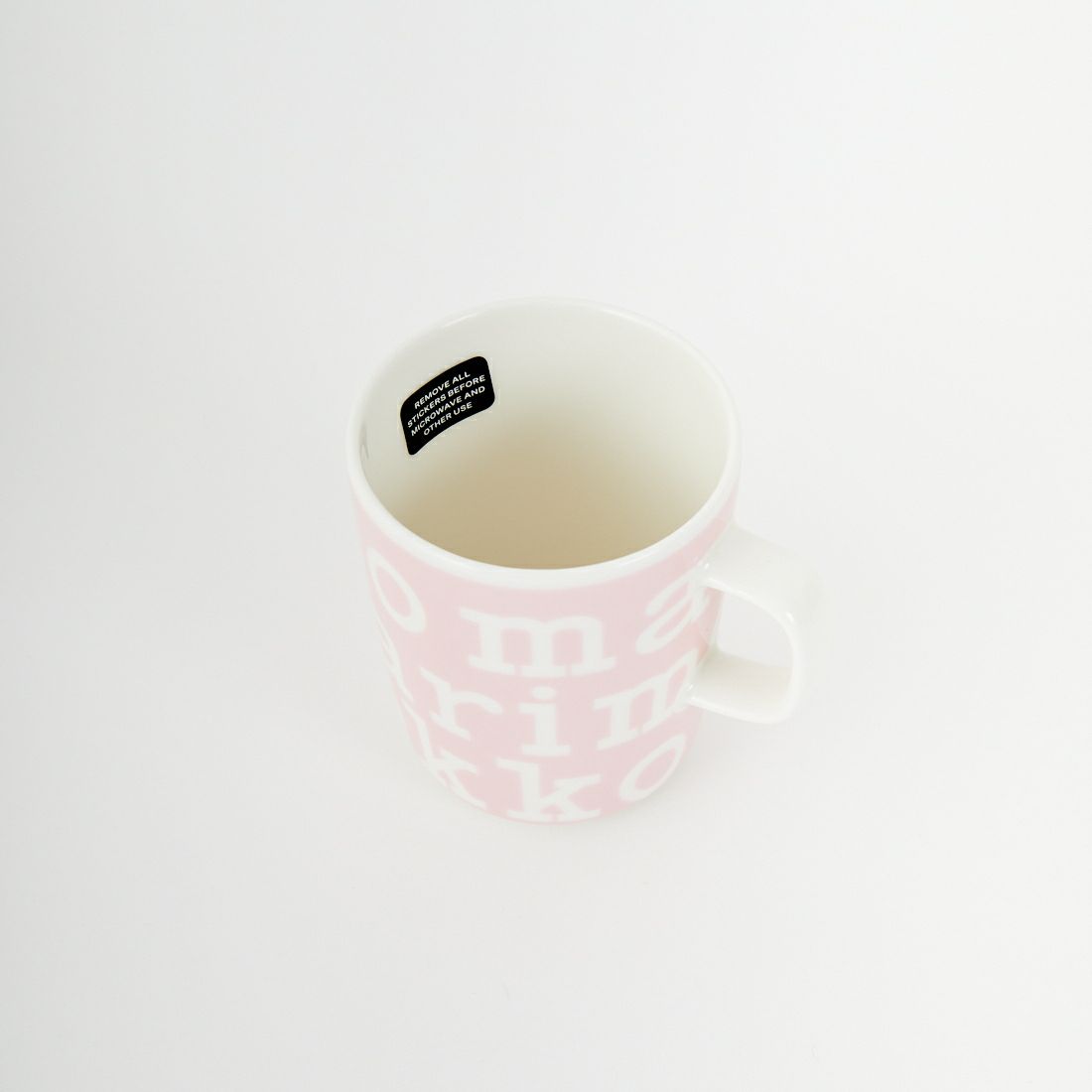 marimekko [マリメッコ] 日本限定 マリメッコロゴマグカップ [52259-4-74921] 70 ﾋﾟﾝｸ