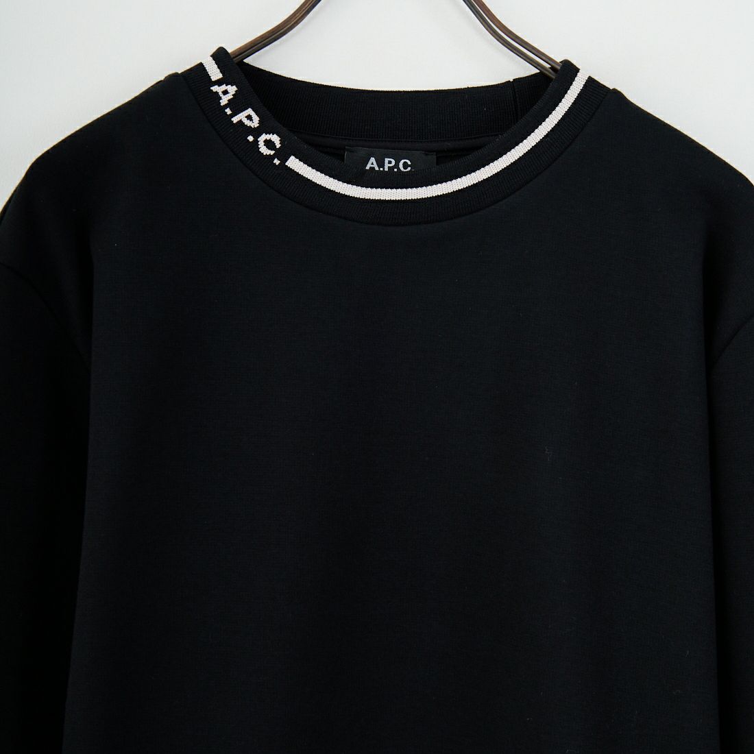 A.P.C. [アー・ペー・セー] Earl スウェットシャツ [SWEAT-EARL] 99 NOIR