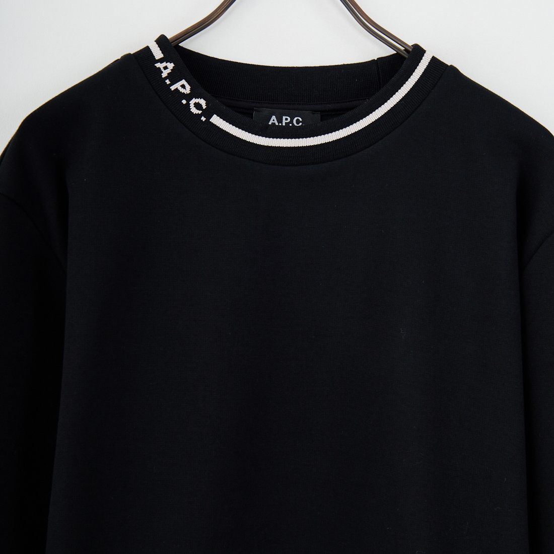 A.P.C. [アー・ペー・セー] Earl スウェットシャツ [SWEAT-EARL] 99 NOIR