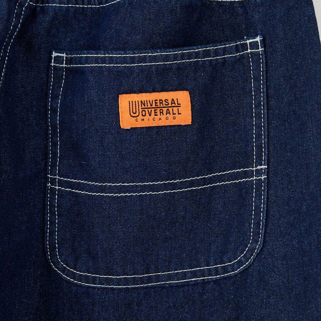 UNIVERSAL OVERALL [ユニバーサルオーバーオール] 別注 バックポケットイージーデニムパンツ [U2532600IN-JF] BLUE OW