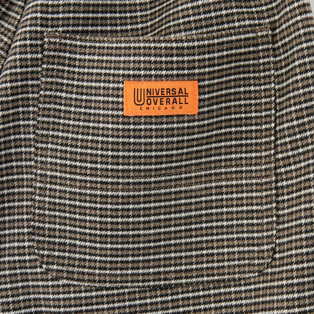 UNIVERSAL OVERALL [ユニバーサルオーバーオール] 別注 バックポケットイージーチェックパンツ [U2532600IN-A-JF] BEIGE