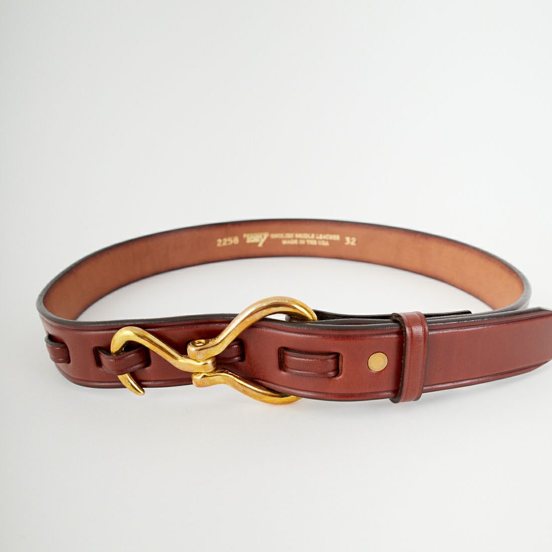 TORY LEATHER [トリーレザー] フープピックベルト [TRL1002258] OAKBARK