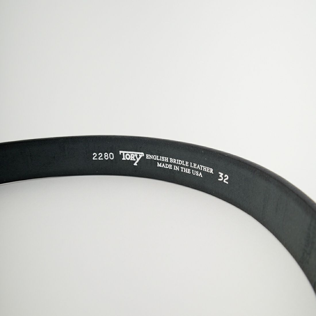 TORY LEATHER [トリーレザー] フープピックベルト [TRL1002280] BLACK