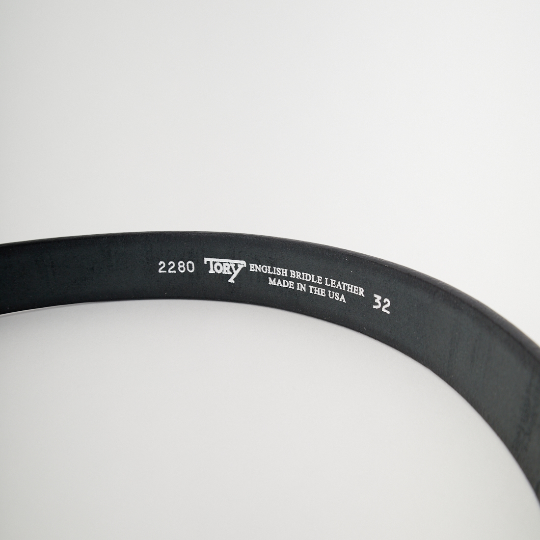 TORY LEATHER [トリーレザー] フープピックベルト [TRL1002280] BLACK
