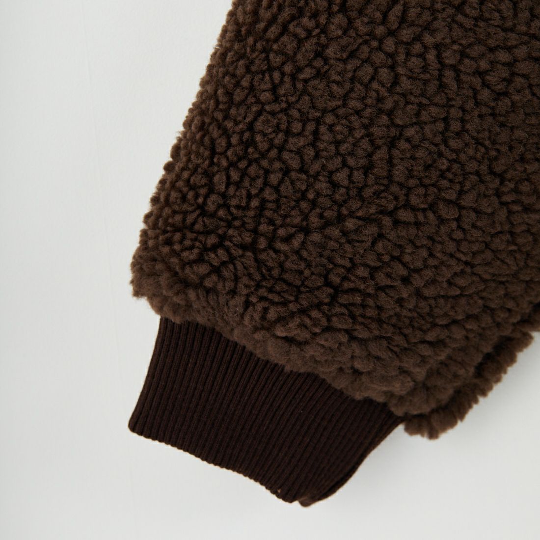 ARMEN [アーメン] リバーシブル ジップアップフリースジャケット [ADNAM2553] 8889 BRN/B