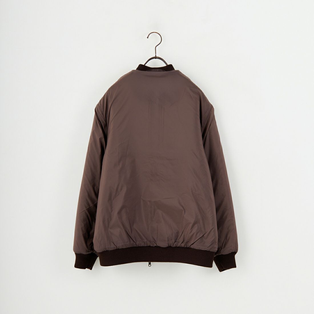 ARMEN [アーメン] リバーシブル ジップアップフリースジャケット [ADNAM2553] 8889 BRN/B