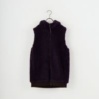 ARMEN [アーメン] リバーシブル ジップアップフリースベスト