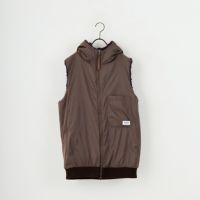 ARMEN [アーメン] リバーシブル ジップアップフリースベスト