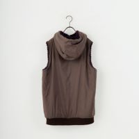 ARMEN [アーメン] リバーシブル ジップアップフリースベスト