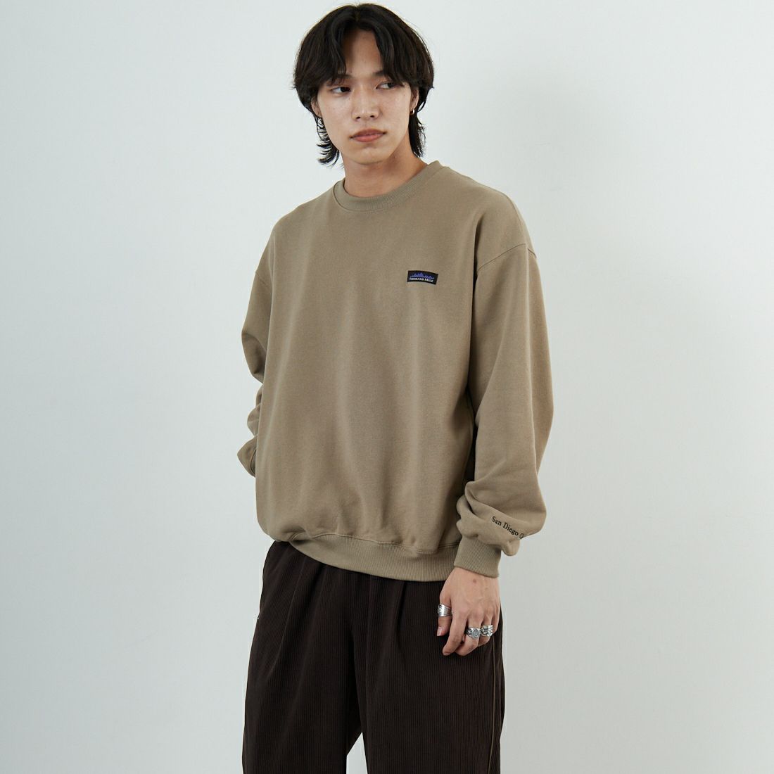 23 BEIGE&&モデル身長：179cm 着用サイズ：M&&