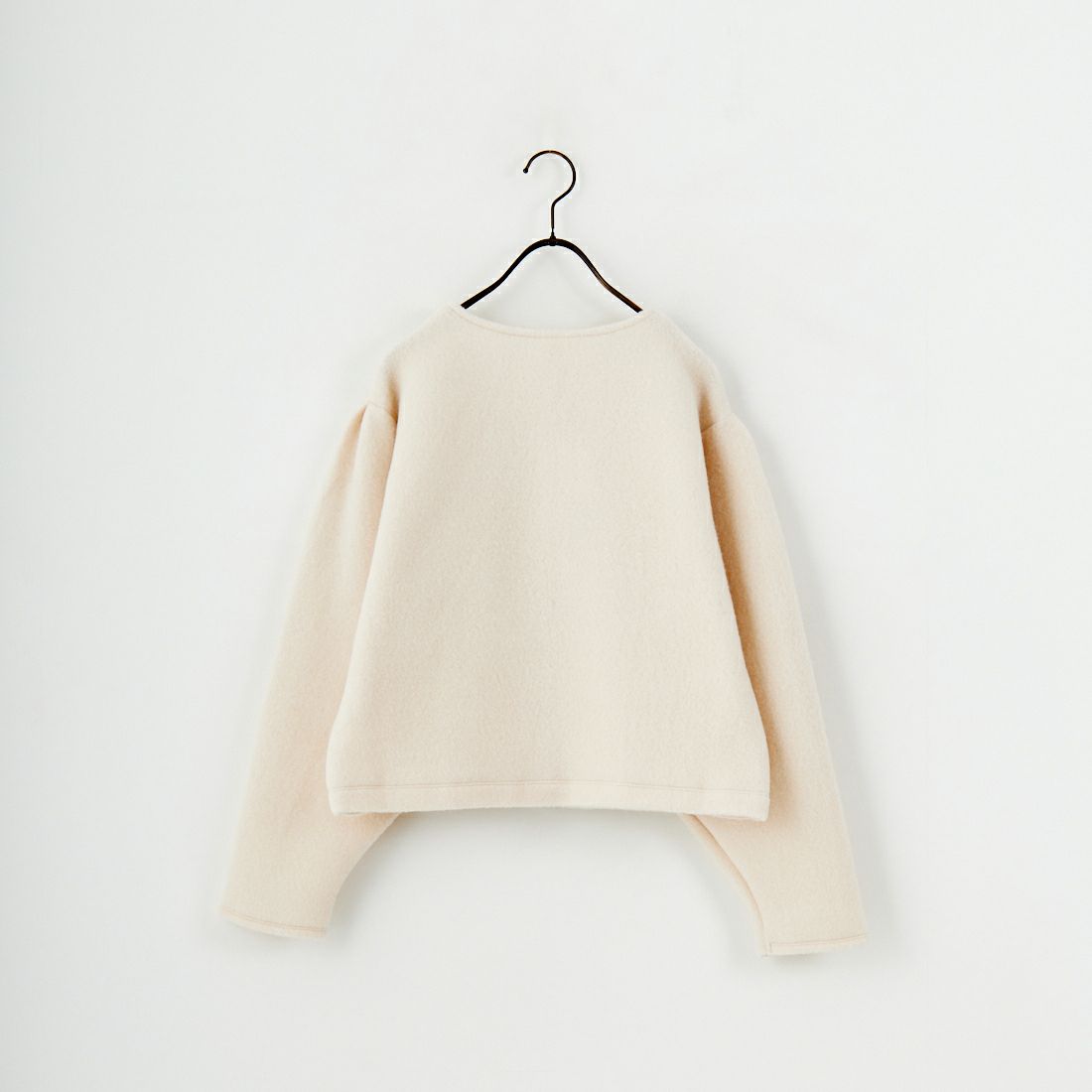 me. [ミードット] クラウディウール ボリュームスリーブブルゾン [ME-25307] 208 VANILL